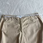 J.Jill Pants Womens Sz 6 Tan Straight Leg Stretch Cotton Flat Front Career Pants Photo 4