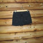 Carmar Button Fly Cut Off Jean Denim Shorts Black Size 27 Photo 3