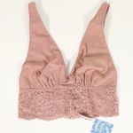 Free People NWT Teagan Bralette In Strawberry Nude Photo 3