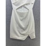 Sugar Lips Sugar-Lips Women's Dress Cutout Sleeveless Solid White Size Small Surplice Photo 13