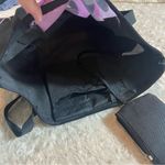 Disney Official Mickey Mouse Black Purple Pink Mesh Panel Shoulder Tote Bag Photo 6