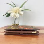 Coach NWT Slim Zip Wallet In Signature Canvas With Floral Print Photo 4