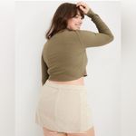 Aerie NWT Long Sleeve Cropped Mock Neck T-Shirt Photo 1