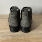 American Eagle Boots Women 9 Green Neutral Casual Ankle Booties Cowgirl Western Photo 5