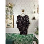 Madewell Shirred-Sleeve V-Neck Top in Drifting Flowers - Size - Medium Photo 2