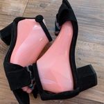 Diane Von Furstenberg  Jo Lace Block Heel Sandal SZ 8.5 Shoes Photo 4