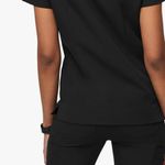 FIGS  Black Short Sleeve Women's Top Photo 3