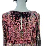 Free People Mirror Mirror Wine Combo Velvet Mini Dress Medium M New NWT Photo 9
