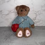 Kate Spade NWT  Katie Bear Denim 3D Teddy Bear Crossbody Bag Valentine's Day Photo 2