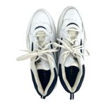 Easy Spirit  Grasp Athletic Shoes Womens US 8 White Navy Blue Leather Dad Sneaker Photo 6