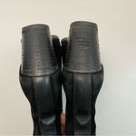 Rag and Bone  Boots Devon Booties Ankle Pull On Stacked Heels Suede Burnished Black Photo 12