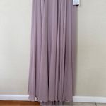 Mac Duggal NWT  20264 Applique Cap Sleeve Bodice Flowy Vintage Lilac Dress size 4 Photo 5