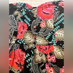 Fire Los Angeles Y2K Bohemian Festival Floral Frenzy Strapless Moody Floral Whimsy Goth Fire LA Photo 1