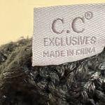 C.C. Exclusives Gray and Metallic Knit Winter Hat Photo 3