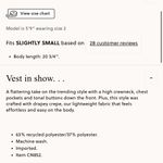 J.Crew  Crewneck vest in city crepe Ivory Photo 3