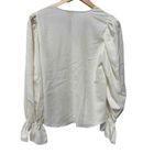 AQUA Long Sleeve V-Neck Top Size Small New with Tags Photo 2