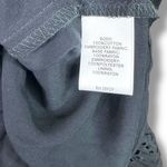 Westbound Nurture by Black V-Neck Eyelet Cotton Tie-Waist Midi Dress Small Photo 4