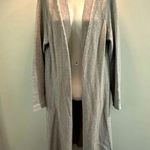 Gibson Latimer  ladies long grey cardigan New with tags size small Photo 0