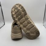 Hoka  One Clifton L Suede Unisex Men's 9.5 Women's 10.5 Brown Beige Running Shoes Photo 6