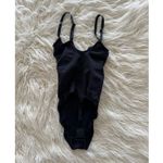 SKIMS Seamless Sculpt Thong Bodysuit Onyx Size Medium Photo 6