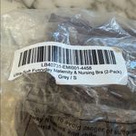 Quince NWT Ultra Soft Everyday Micromodal Maternity Nursing Bra (2 Pack) Grey S Photo 8