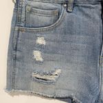 Bullhead Distressed High Rise Denim Jean Shorts Size 27 Blue Photo 1