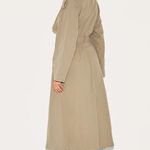 Pretty Little Thing Pretty Little Things Khaki Belted Double Breasted Trench Coat US 6 Photo 1