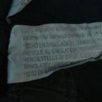 ZARA NEW Womens Black High Rise Straight Wide Leg Windbreaker Trousers Pants XXL Photo 4