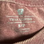 Women’s Pink Distressed Print American Cycles Graphic T Photo 5