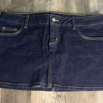Dickies  Y2K Vintage Dark Blue Mini Skirt Photo 0