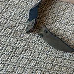 Comptoir Des Cotonniers Cuir Leather Belt Made In France Gold Size 2 Photo 4