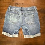 Talbots Denim Boyfriend Shorts Cuffed Hem Flawless Five-Pocket Petites 2 Photo 1