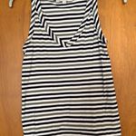 Loft  Striped Tank Green, Black, and Cream M Photo 0