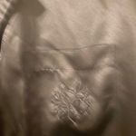 Black Satin Pajama Top with Relaxed Fit Size M Photo 1