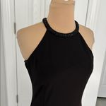 Lulus  Black Girl in The Mirror Beaded Collar Maxi Dress Photo 6