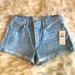 Citizens of Humanity  premium vintage Bree relaxed striped shorts size 27 Photo 0