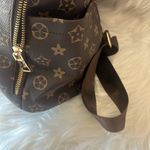 None Women’s Travel Fashion Backpack Brown Photo 4