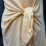 Here Comes the Sun  Short Sleeve Tie-Front Jersey Dress Photo 2