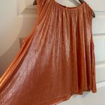 Molly Bracken  Shimmery Sleeveless Top Copper Orange Size S Photo 4