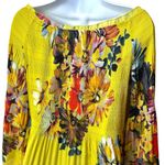 Spense Yellow Floral Babydoll Blouse Boho Peasant Fairycore Ethereal Garden M Size M Photo 7