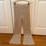 Abercrombie & Fitch Kick Flare Ribbed Slit Sweater Pants Photo 2