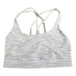 Lululemon  Energy Bra Ombre Melange Space Dye‎ EB White Multi Size 4 EUC No Pads Photo 0