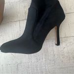 Gianni Bini Makaye Tall Knee High Boots NWT size 7 Black Faux Suede Stretch Heel Photo 10