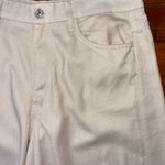 ZARA ✨ Baggy Shimmer Wide Leg High Rise Khaki Pants ~ Size 10 🍄 Photo 8