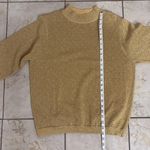 Alfred Dunner  Gold Metallic Turtleneck Sweater Photo 14