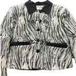 Talk of the Walk Atlantic City Vintage Beaded Zebra Jacket Size Small Photo 1