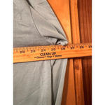 Title Nine  Muted Blue/Green 3/4 zip pull over w/funnel neck XL Photo 5