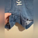 EUC Repipi Armario Blue Lace Up Side Zip Shorts with pockets size small Photo 3