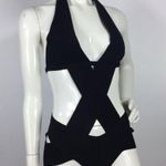 Nasty Gal New One Piece Swimsuit Black S Photo 7