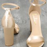 Lulus Champagne Heels Photo 2